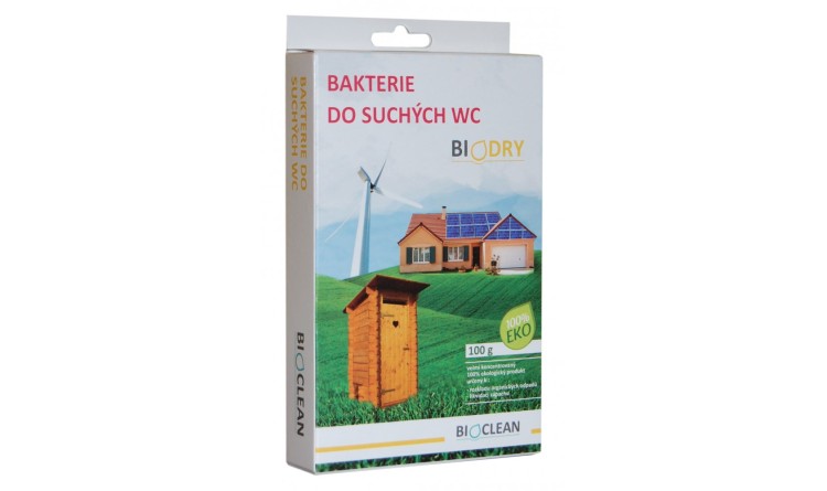 Biodry bakterie do suchých WC 100g