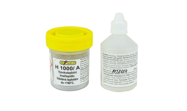 H 1000 Lepidlo vysokoteplotní do 760°C, 100g
