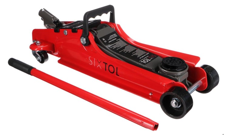 SIXTOL SX3007 Pojízdný hydraulický zvedák 2,5t nízkoprofilový SX Jack