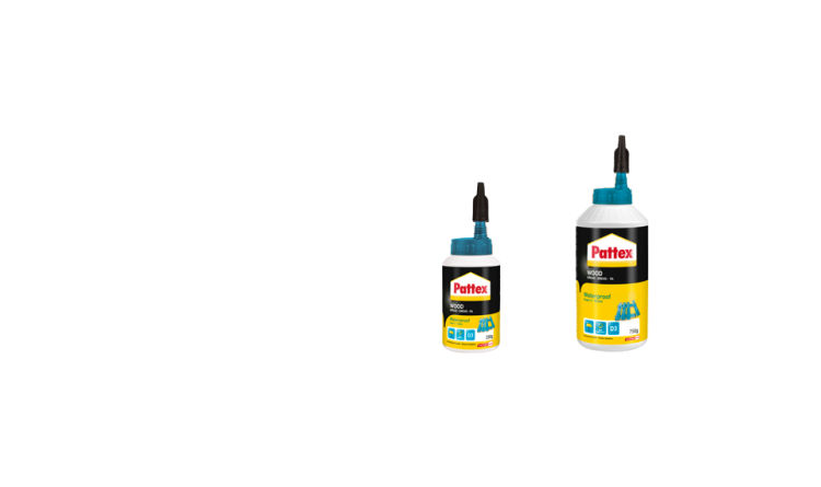 Pattex  D3 vodovzdorné disperzní lepidlo na dřevo 250 g