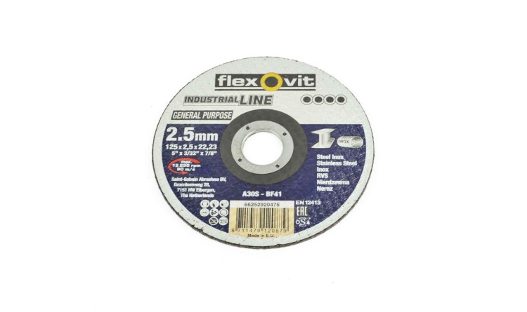 Kotouč 125x2,5x22,2 FH38 A30S-BF41 F1445