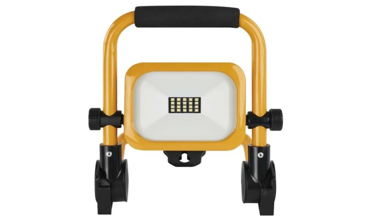 EMOS ZS2832 LED reflektor ACCO nabíjecí, přenosný, 30 W, žlutý, studená bílá
