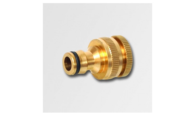 Adaptér s vnitřním závitem 1/2"-3/4" mosaz