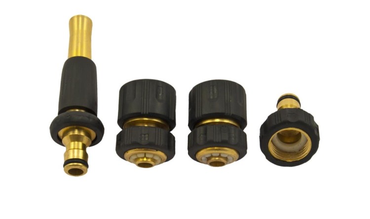 XTLINE SB3106T Postřikovač hubice stavitelná + adaptér 1/2”- 3/4” + 2 rychlospoj