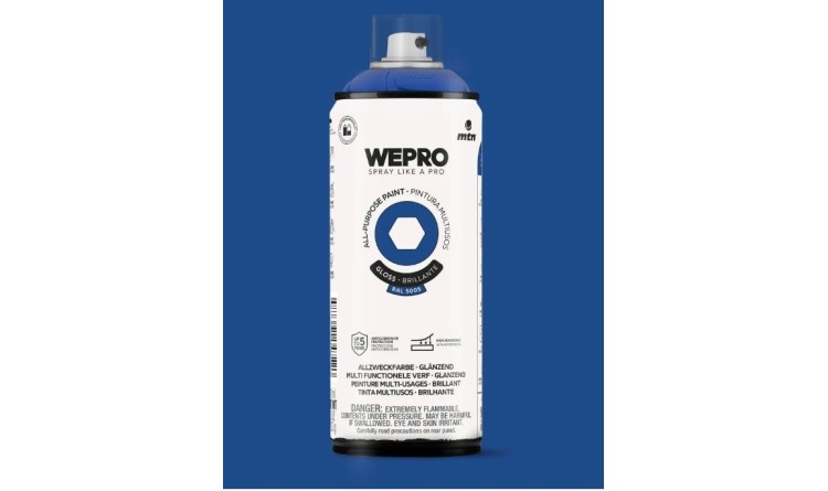 WEPRO WE-EX014WP5005 Sprej barva modrá RAL5005 400ml