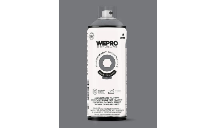 WEPRO WE-EX014WP7001 Sprej barva šedá RAL7001 400ml