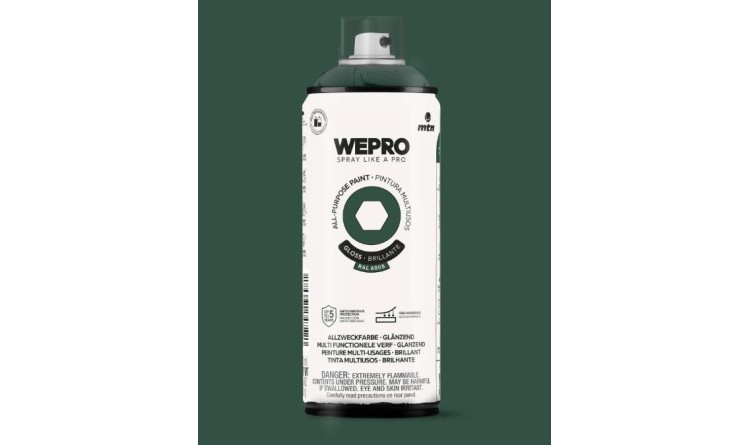 WEPRO WE-EX014WP6005 Sprej barva zelená RAL6005 400ml