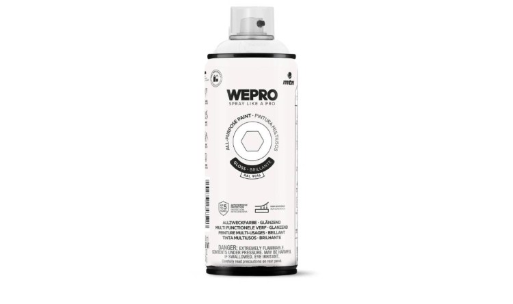 WEPRO WE-EX014WP9016 Sprej barva bílá RAL9016 400ml