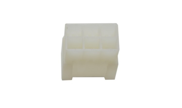 Kryt na konektor 6 kolíky 6,3 mm