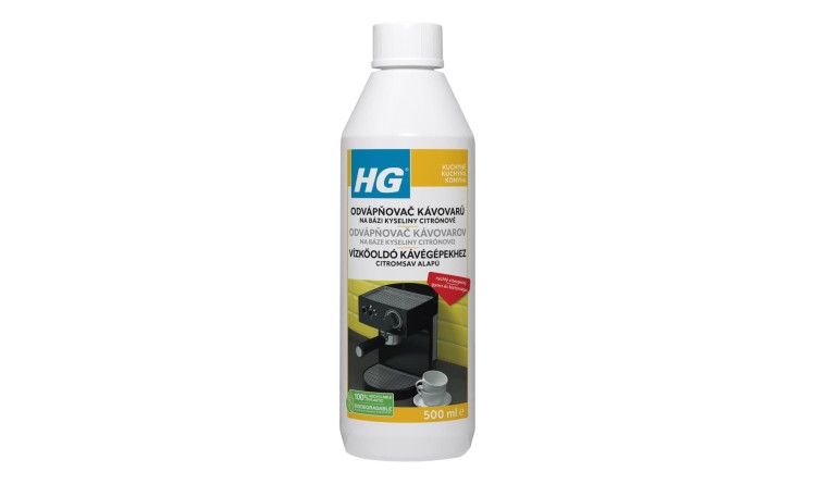 HG 323 Odstraňovač vodního kamene pro espresso a kávovary 500 ml