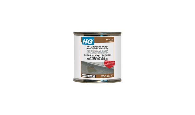 HG 470 Čistič absorbovač oleje a mastných skvrn 250 ml