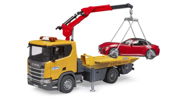 Bruder 3552 Super 560R Odtahové vozidlo se světelným a zvukovým modulem