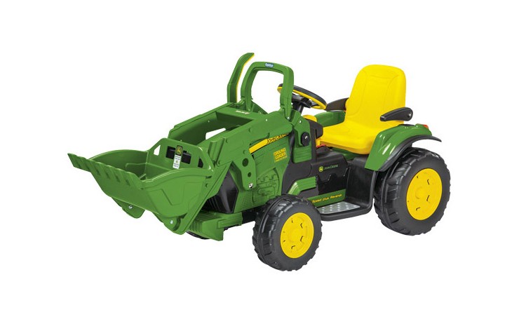 Traktor elektrický Ground Loader s nakladačem, 12 V