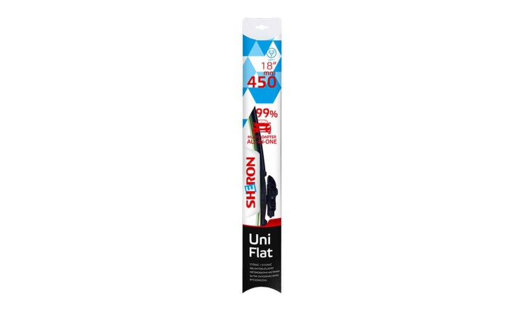 Stěrač plochý Uni 450 mm SHERON
