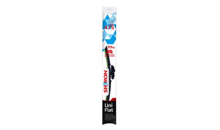 Stěrač plochý Uni 475 mm SHERON