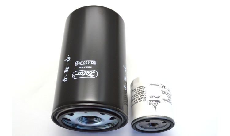 Sada filtrů Major - motor Deutz - servisní prohlídka 100 Mth 902999501