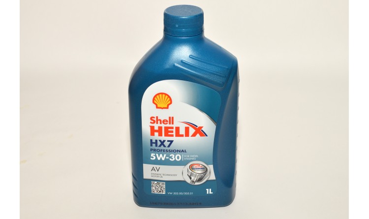 Olej SHELL Helix HX7 AV 5W-30 1L Professional