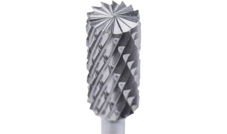 EXTOL 8703813 Fréza karbidová válcová s čelním ozubením pr.6x13mm/stopka 3mm