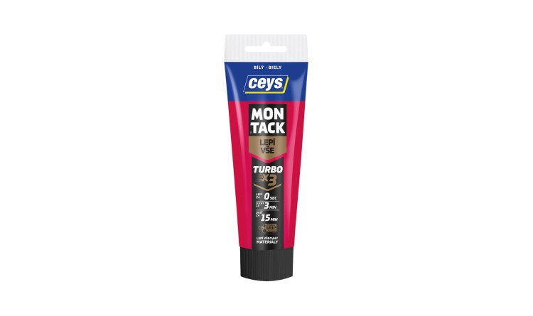 CEYS Lepidlo Montack Turbo bílá 125ml