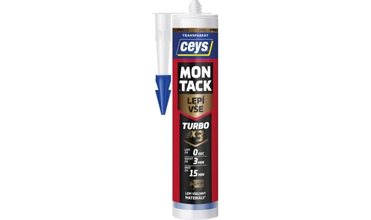 CEYS Lepidlo Montack Turbo transparent 290ml