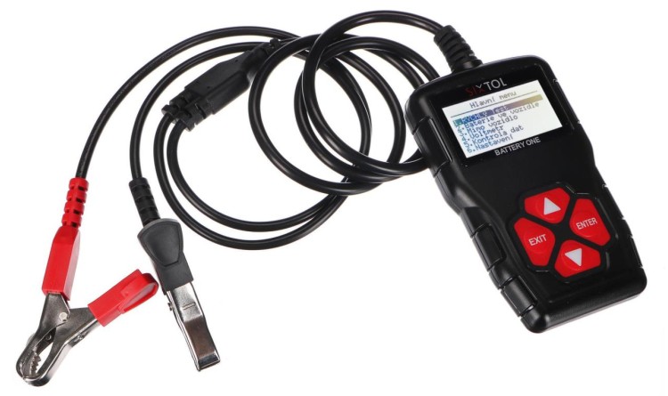 SIXTOL SX1299 Digitální tester autobaterie 8 - 30 V