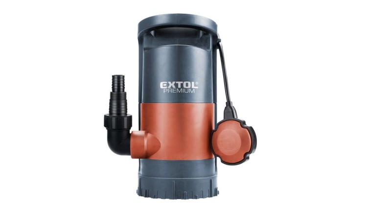 EXTOL PREMIUM čerpadlo na znečištěnou vodu 3v1, 900W