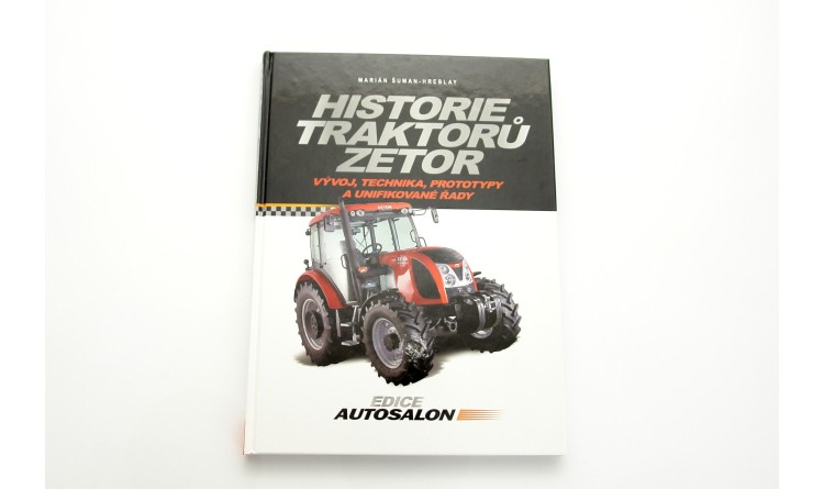 Kniha historie traktorů Zetor