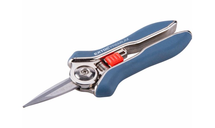EXTOL PREMIUM 8872115 Nůžky zahradnické mini 153mm - nerez