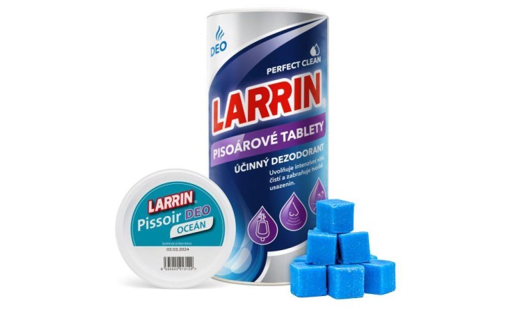 LARRIN WC pissoir DEO Oceán 900g deo tabs (36 tablet)