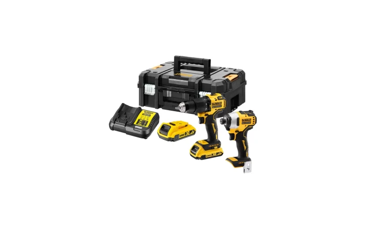 DEWALT DCK2062D2T Aku sada DCD709 + DCF809 v kufru