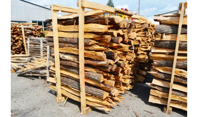 Kůl ohradníkový dubový 90-150x1500 - 1600 (mm) štípaný