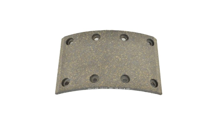Obložení brzdové 400/120x205x8 vrtané 8děr