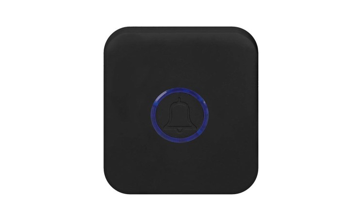 SOLIGHT 1L70B Bezdrátový zvonek bezbateriový, 150m, černý
