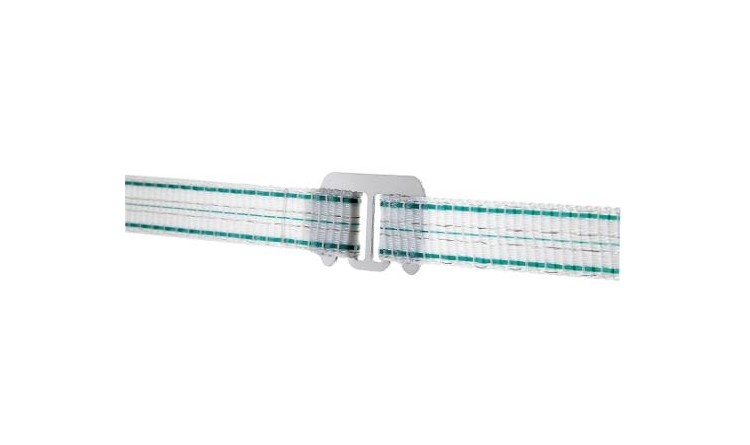 KERBL Spojka nerezová na pásku pro elektrické ohradníky, na 10 - 20 mm pásky