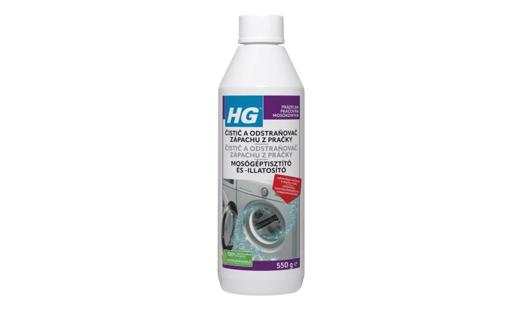 HG Čistič a odstraňovač zápachu z pračky 550 g