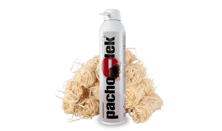 PACHO-LEK 8409 Pachový ohradník proti krtkům 250 ml + nosič pachové látky 10 ks
