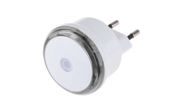 Noční světlo s fotosenzorem do zásuvky 230V, 3x LED