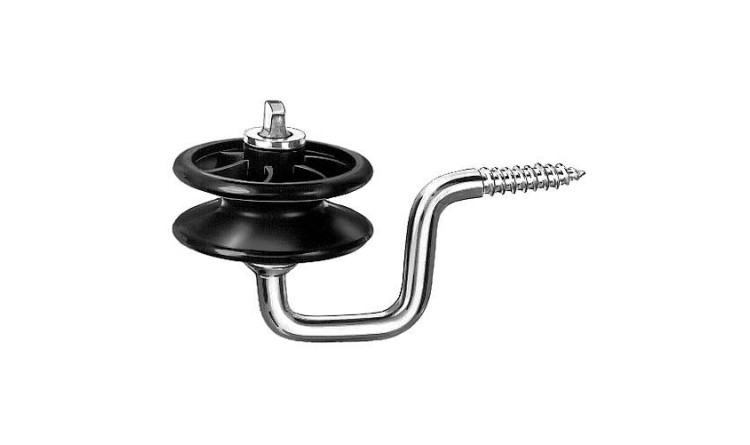 KERBL Izolátor pro elektrické ohradníky AKO, rohový, napínací, vrut 7 mm