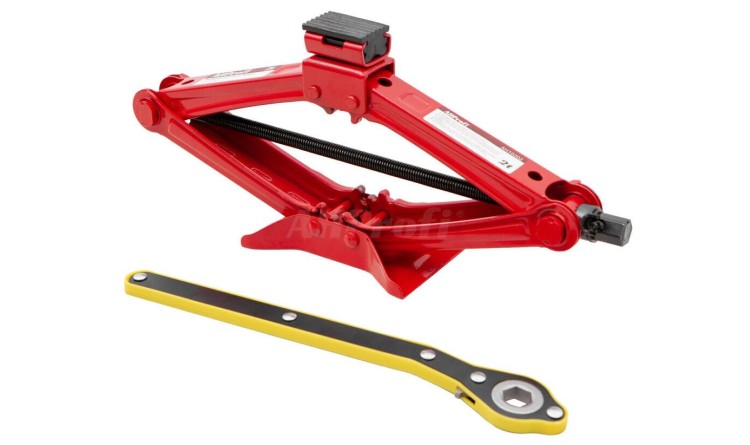 AHProfi - AH10202 Nůžkový zvedák s ráčnou, 2t