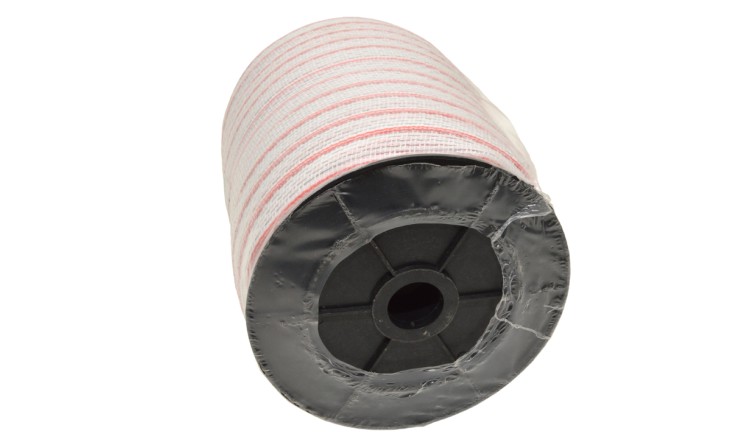 Polyetylenová páska pro elektrické ohradníky TopLine Plus 20 mm červená
