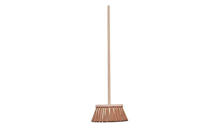 Koště zatloukané PVC s holí 120 cm