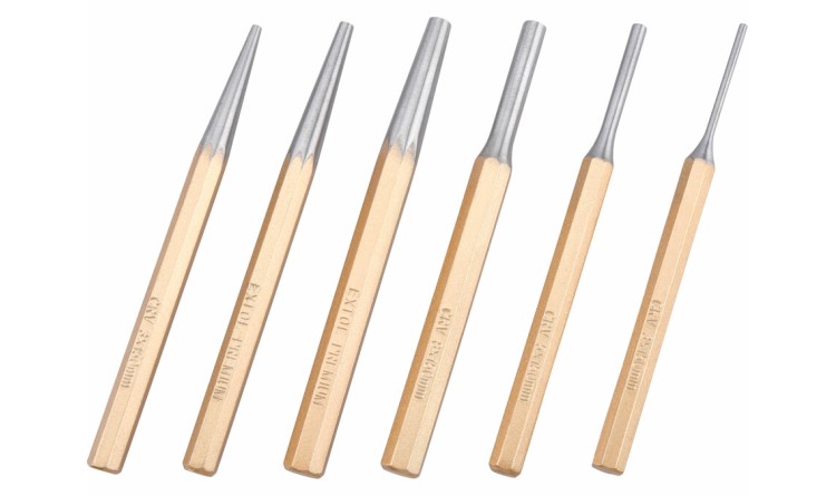 Extol Premium 8801823 Průbojníky a vyrážeče, sada 6ks