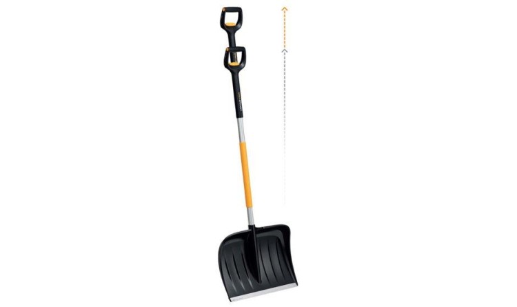 Fiskars 1057189 Shrnovač na sníh X-serie 53cm/143cm teleskop