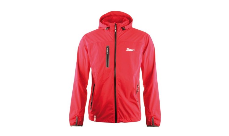 Bunda pánská - lightsoftshell červená, vel. XL