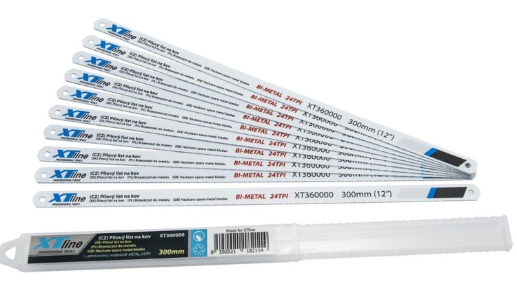 XTLINE XT360000 Ruční pilový list HSS-Co Bi-hardness