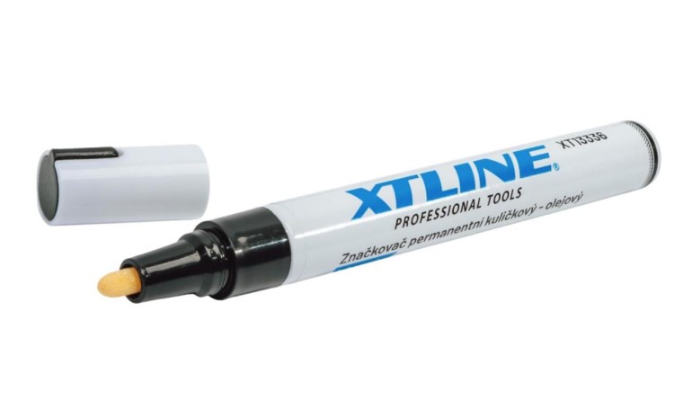 XTLINE XT13336 Značkovač permanentní kuličkový - olejový, černý