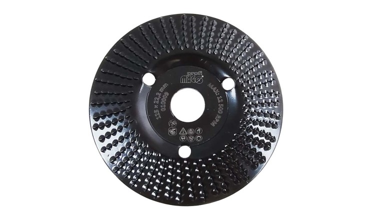 MAGG Profi 010009 - Rašple rotační 125x22,2mm - 3 mm