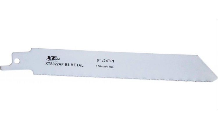 XTLINE XTS922AF Pilový list mečový HSS Bimetal 152x19x0,9mm 1bal 5ks