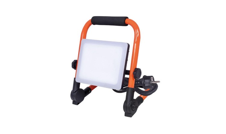 SOLIGHT WM-30W-FEQ LED reflektor se sklopným stojanem, 50W, kabel se zástrčkou