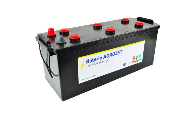 AGROZET 64520 Baterie Premium 12V/145Ah 800A EN